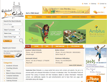 Tablet Screenshot of hyderabadbestschools.com